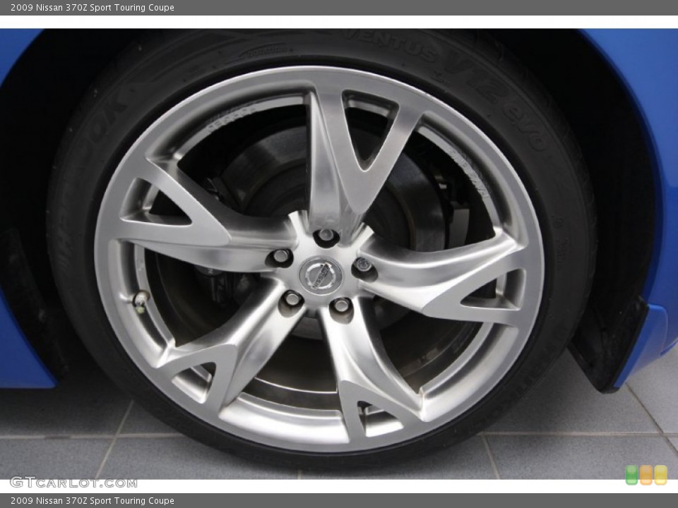 2009 Nissan 370Z Sport Touring Coupe Wheel and Tire Photo #61540325