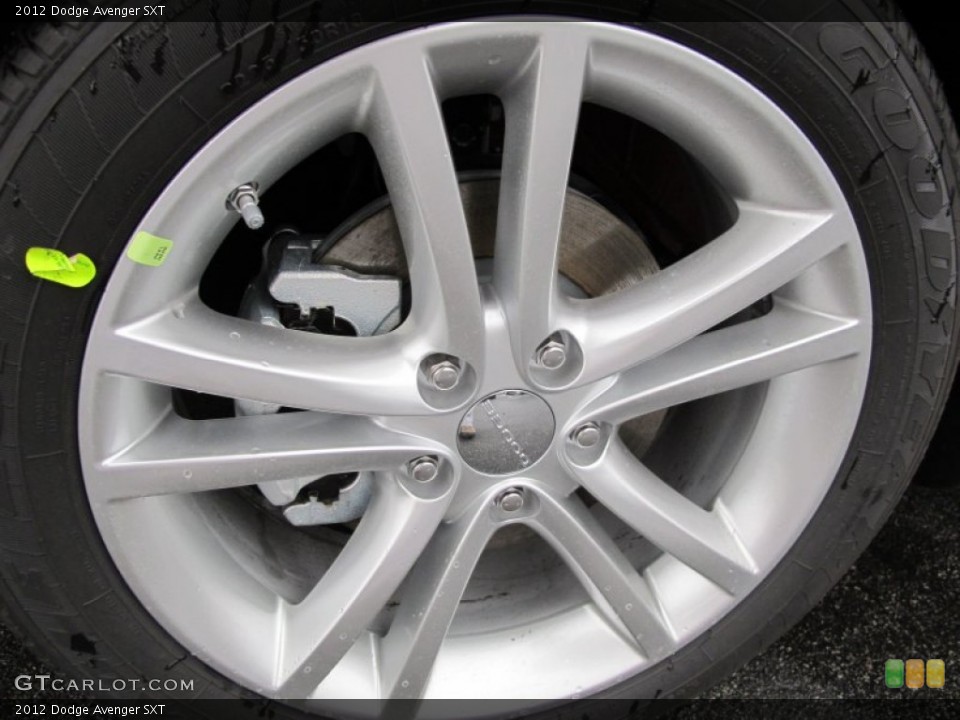 2012 Dodge Avenger SXT Wheel and Tire Photo #61540805