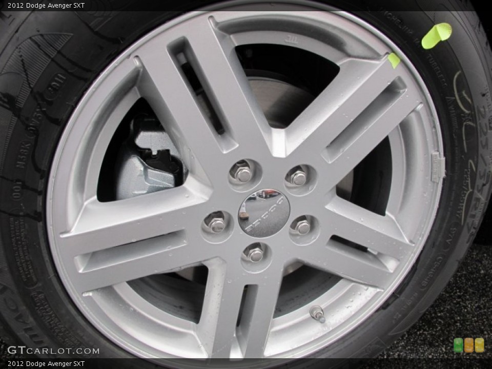 2012 Dodge Avenger SXT Wheel and Tire Photo #61540934