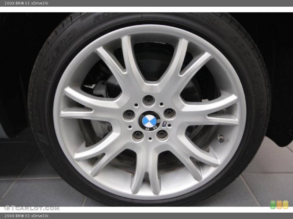 2009 BMW X3 xDrive30i Wheel and Tire Photo #61545077