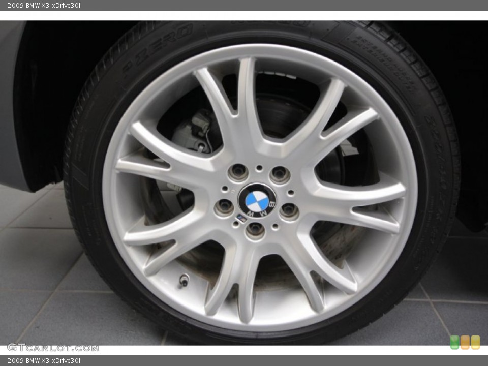 2009 BMW X3 xDrive30i Wheel and Tire Photo #61545104