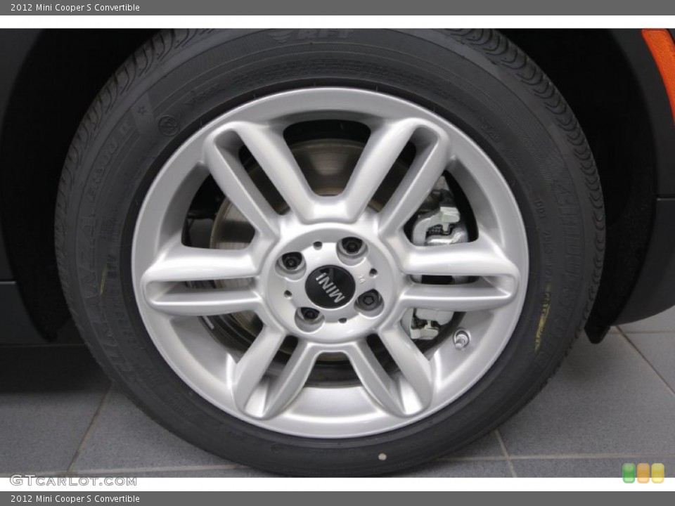 2012 Mini Cooper S Convertible Wheel and Tire Photo #61547659