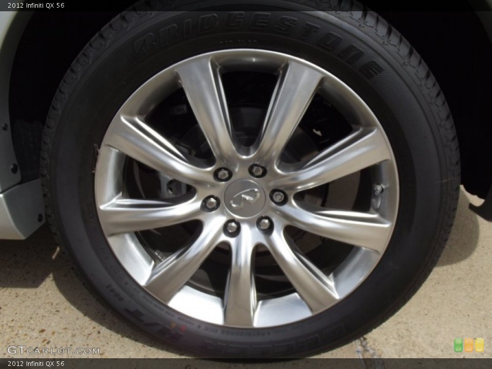 2012 Infiniti QX 56 Wheel and Tire Photo #61554185