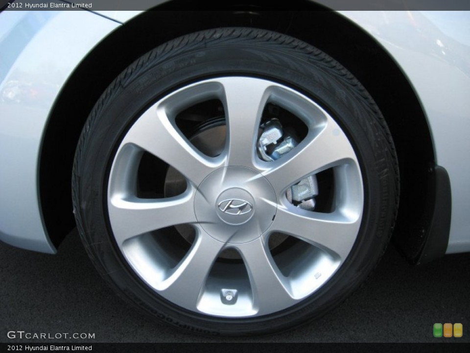 2012 Hyundai Elantra Limited Wheel and Tire Photo #61555420