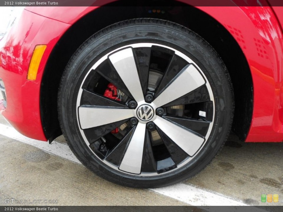 2012 Volkswagen Beetle Turbo Wheel and Tire Photo #61559462