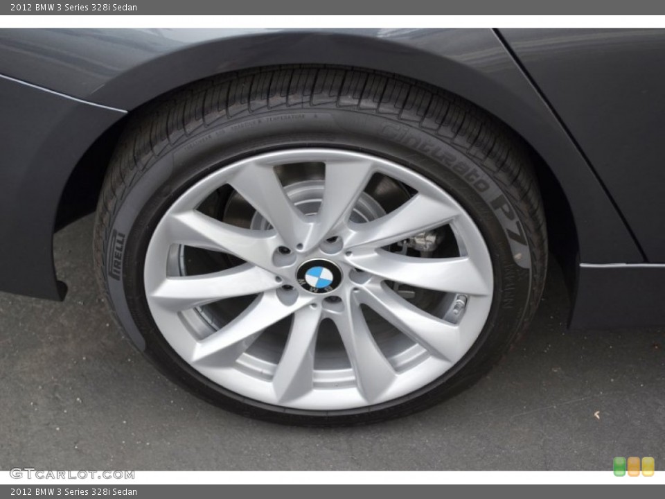 2012 BMW 3 Series 328i Sedan Wheel and Tire Photo #61560213