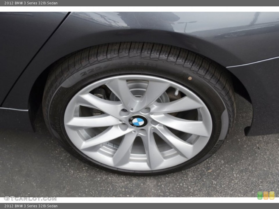 2012 BMW 3 Series 328i Sedan Wheel and Tire Photo #61560237