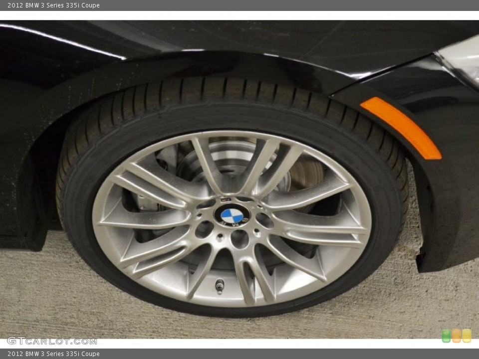 2012 BMW 3 Series 335i Coupe Wheel and Tire Photo #61560621