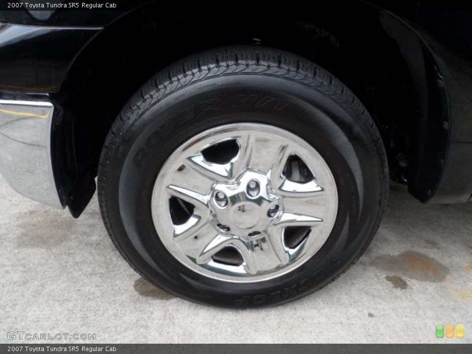 2007 Toyota Tundra SR5 Regular Cab Wheel and Tire Photo #61567257