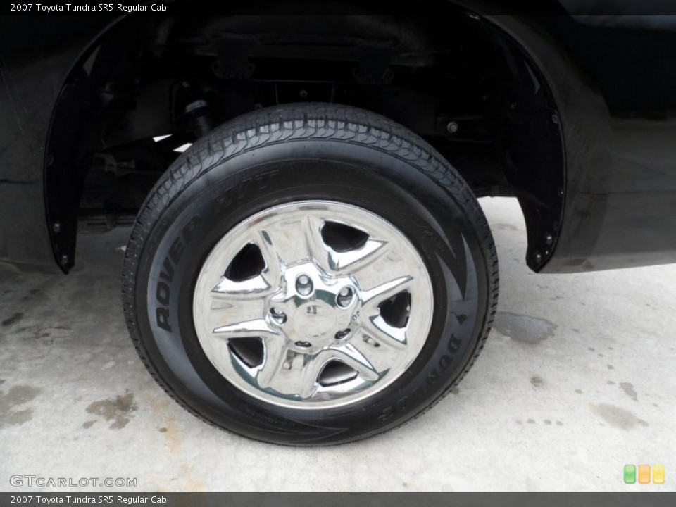 2007 Toyota Tundra SR5 Regular Cab Wheel and Tire Photo #61567264