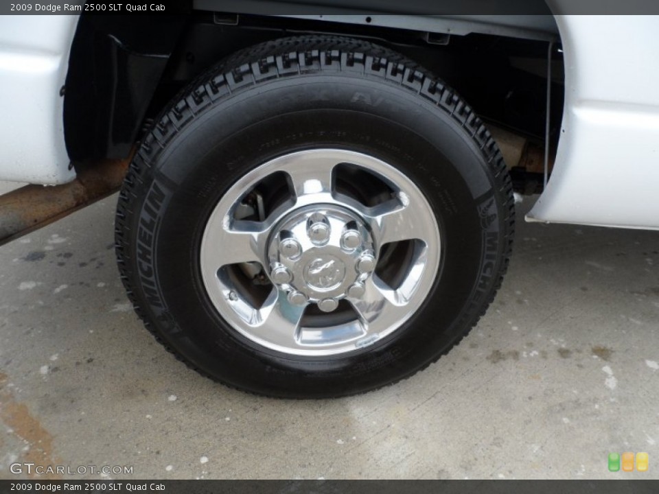2009 Dodge Ram 2500 SLT Quad Cab Wheel and Tire Photo #61569840