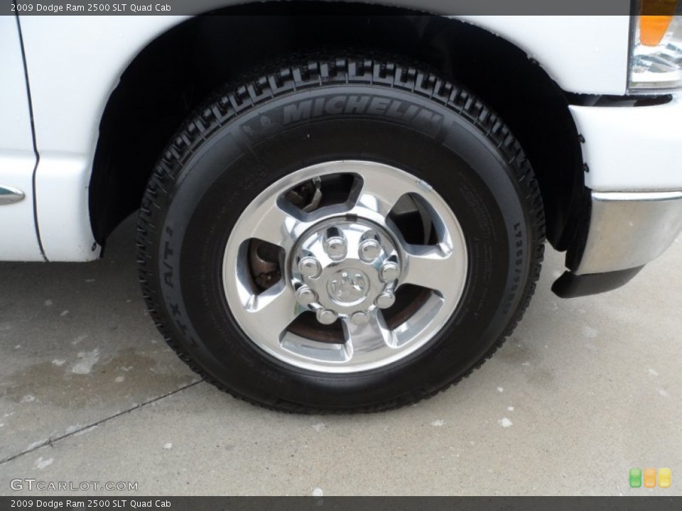 2009 Dodge Ram 2500 SLT Quad Cab Wheel and Tire Photo #61569850