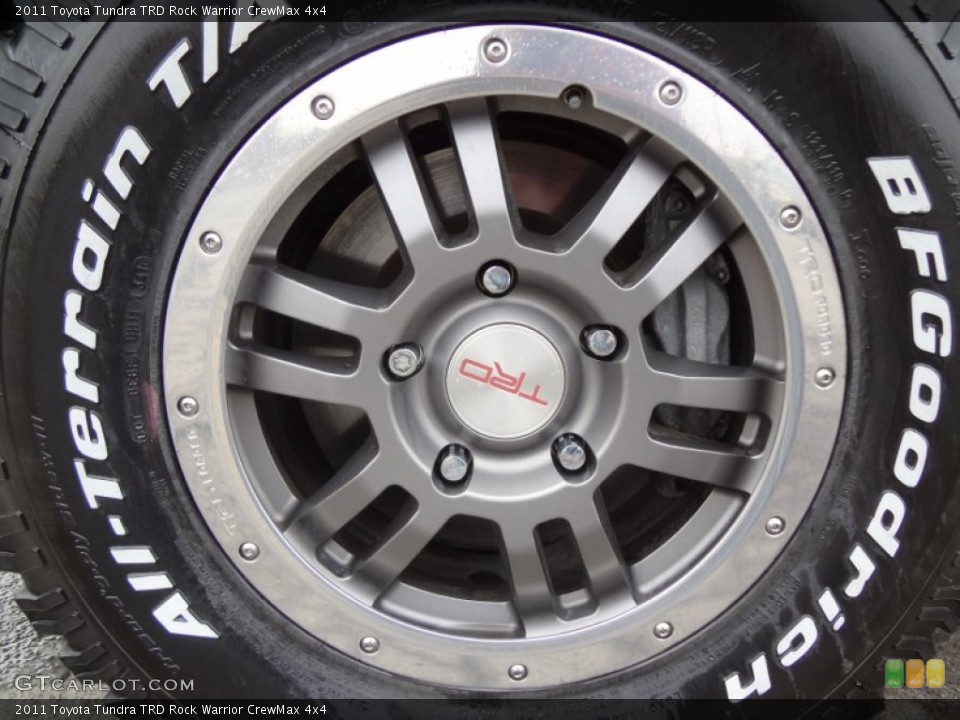 2011 Toyota Tundra TRD Rock Warrior CrewMax 4x4 Wheel and Tire Photo #61572290
