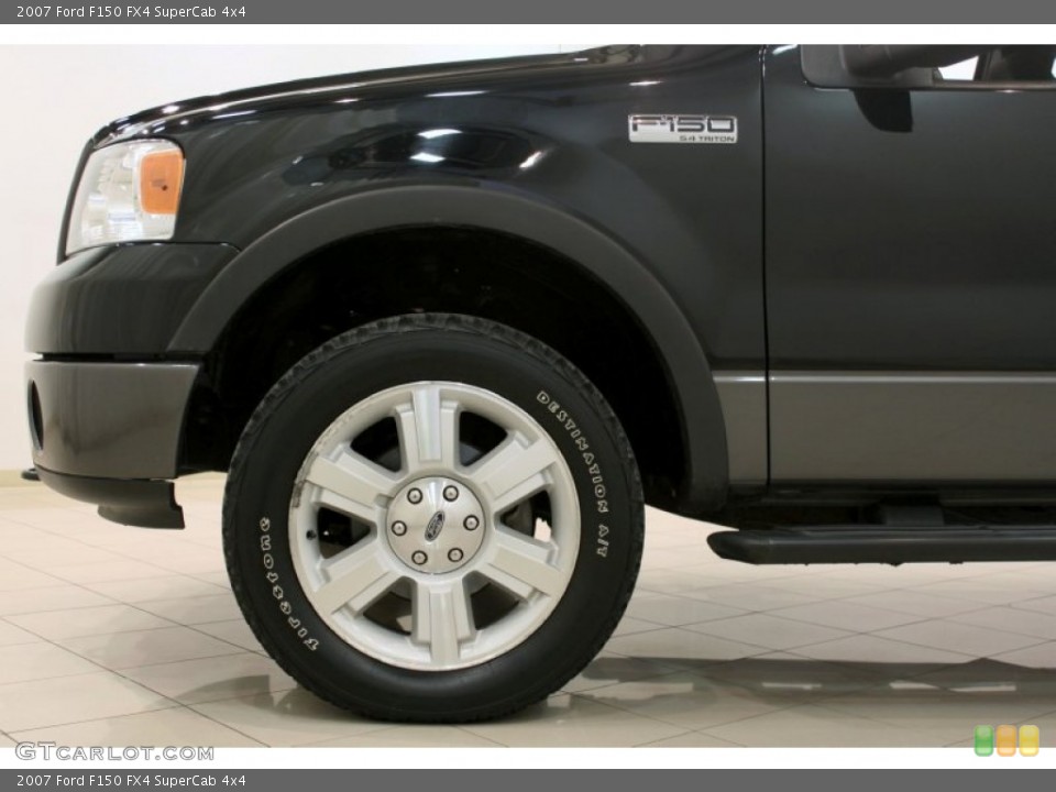 2007 Ford F150 FX4 SuperCab 4x4 Wheel and Tire Photo #61573491