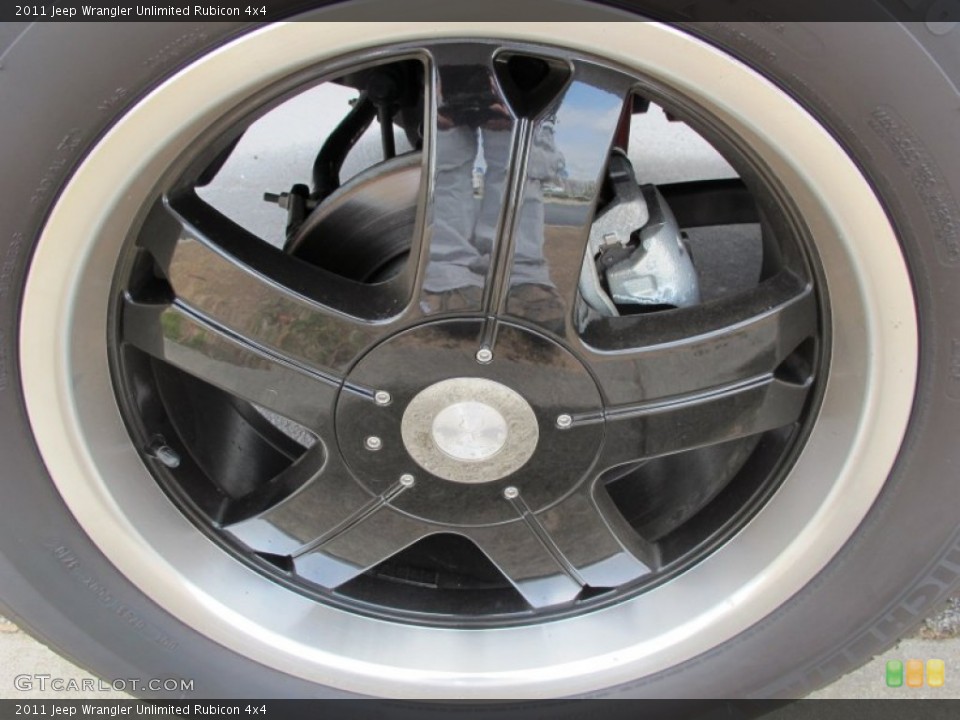 2011 Jeep Wrangler Unlimited Custom Wheel and Tire Photo #61577616