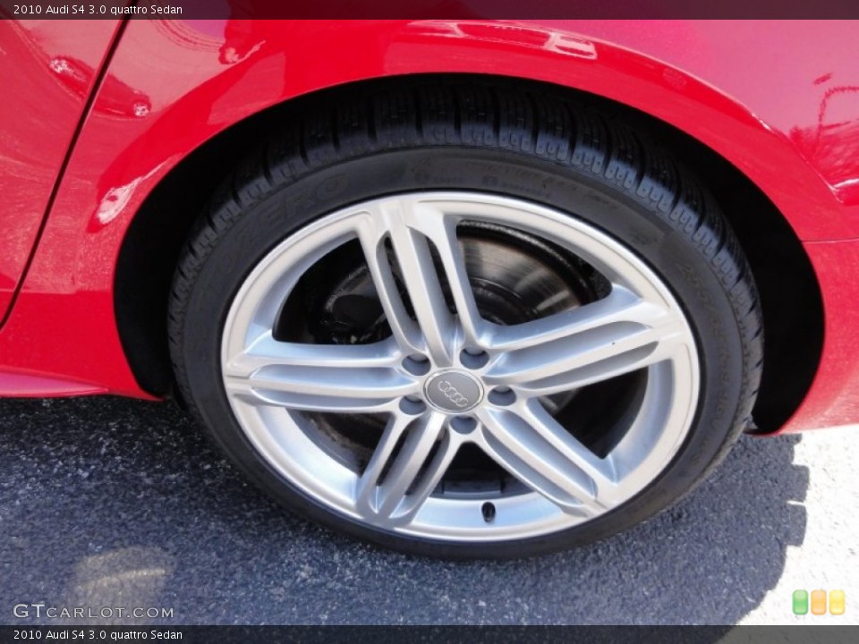 2010 Audi S4 3.0 quattro Sedan Wheel and Tire Photo #61584313