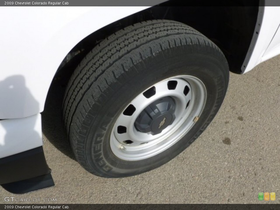 2009 Chevrolet Colorado Regular Cab Wheel and Tire Photo #61587665