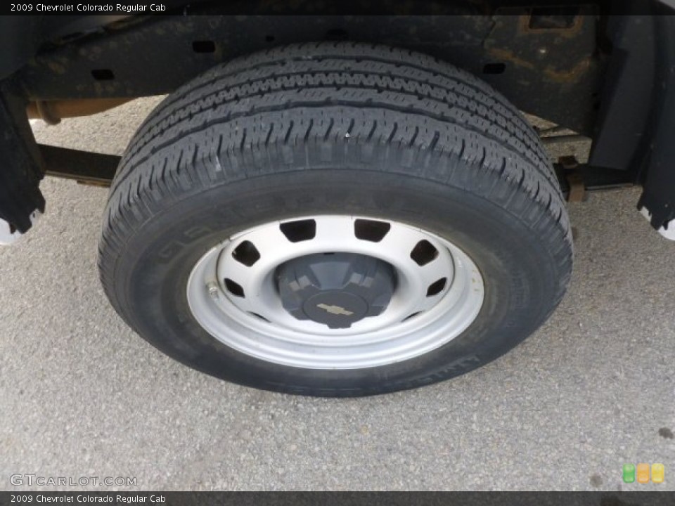 2009 Chevrolet Colorado Regular Cab Wheel and Tire Photo #61587727