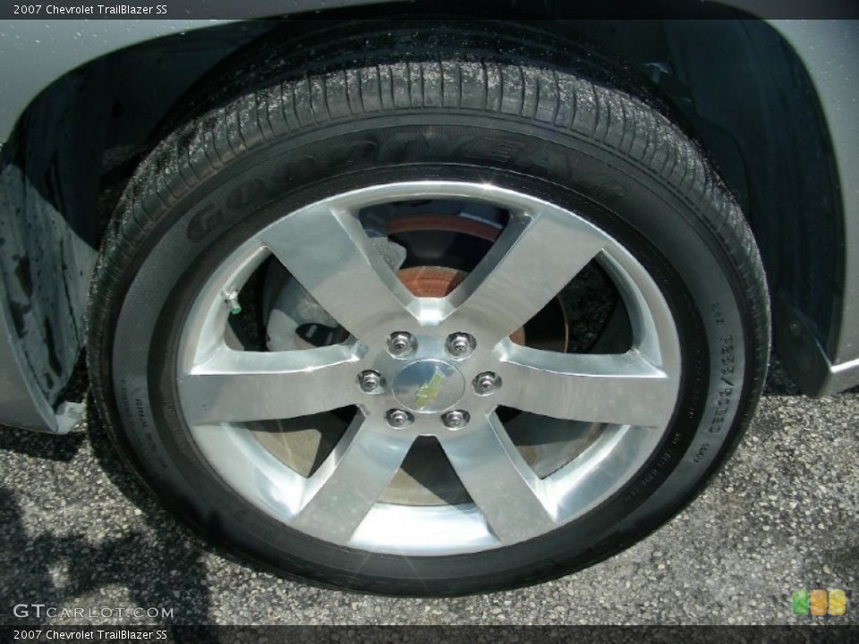 2007 Chevrolet TrailBlazer SS Wheel and Tire Photo #61589891