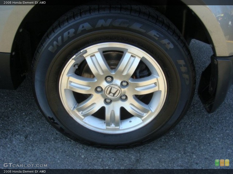 2008 Honda Element EX AWD Wheel and Tire Photo #61594491