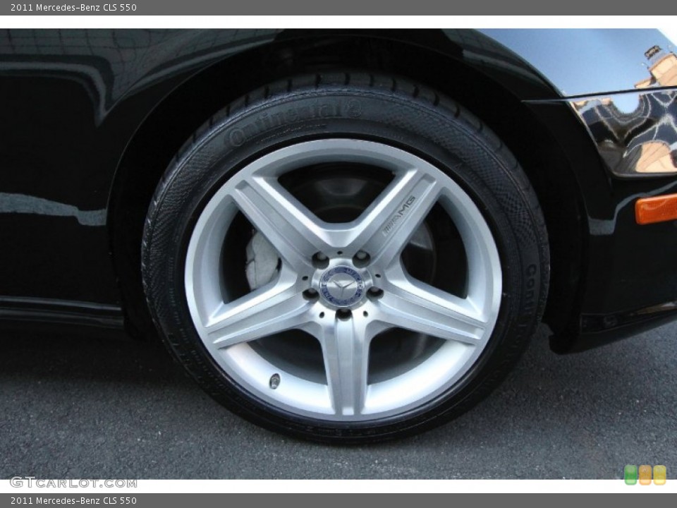 2011 Mercedes-Benz CLS 550 Wheel and Tire Photo #61599960