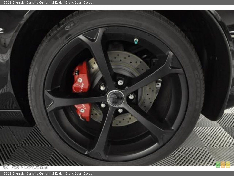 2012 Chevrolet Corvette Centennial Edition Grand Sport Coupe Wheel and Tire Photo #61603494