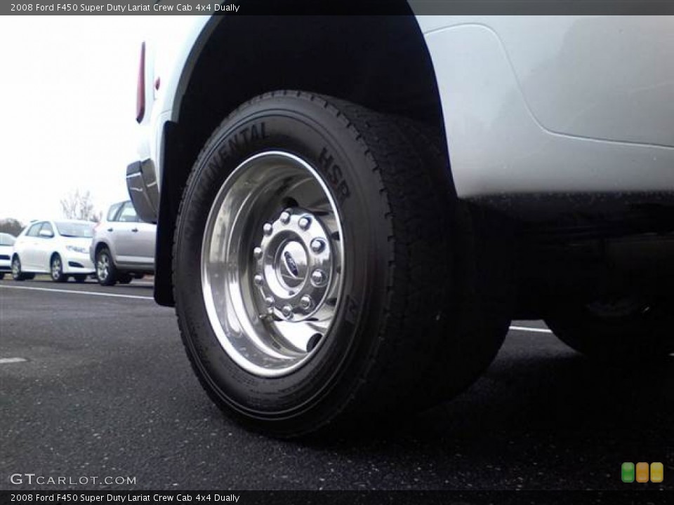 2008 Ford F450 Super Duty Lariat Crew Cab 4x4 Dually Wheel and Tire Photo #61605570