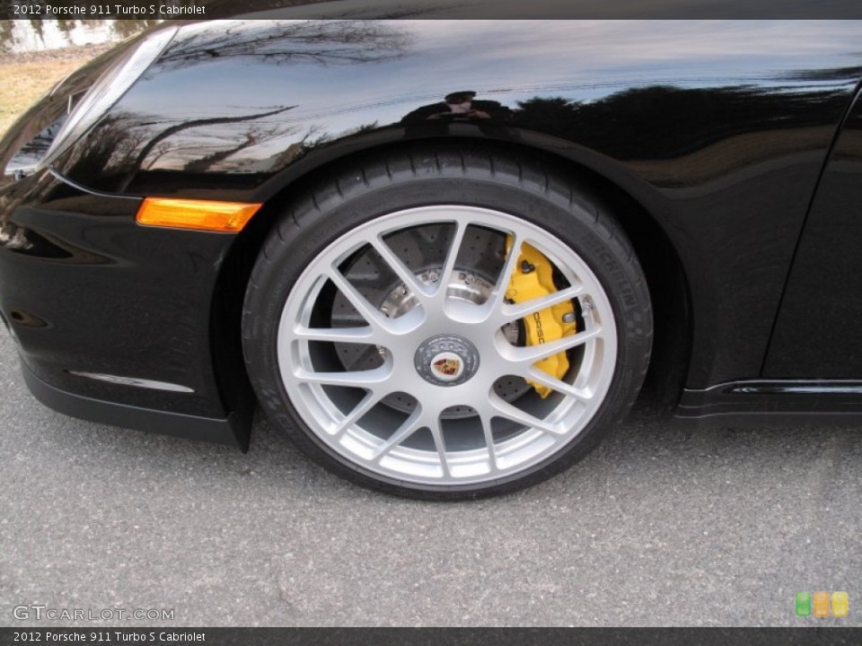 2012 Porsche 911 Turbo S Cabriolet Wheel and Tire Photo #61611366