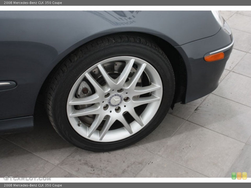 2008 Mercedes-Benz CLK 350 Coupe Wheel and Tire Photo #61611990