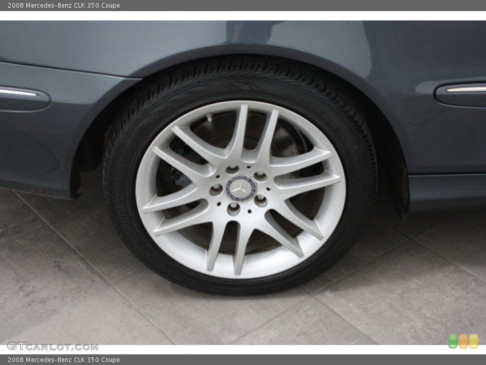 2008 Mercedes-Benz CLK 350 Coupe Wheel and Tire Photo #61611996