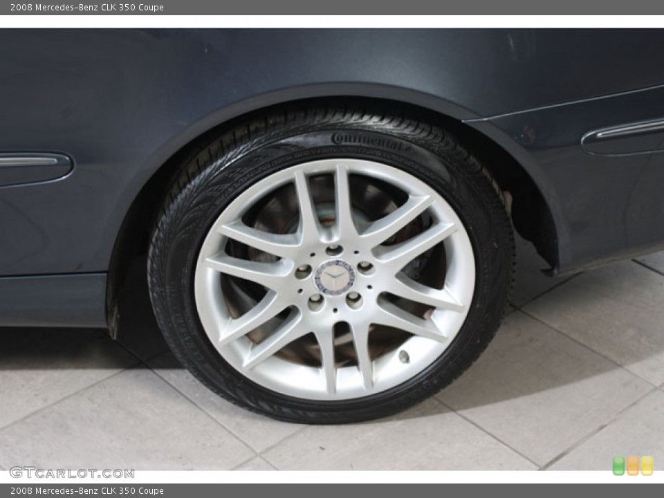 2008 Mercedes-Benz CLK 350 Coupe Wheel and Tire Photo #61612005