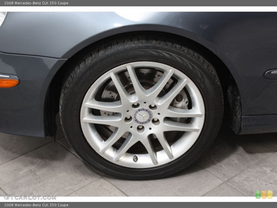 2008 Mercedes-Benz CLK 350 Coupe Wheel and Tire Photo #61612014