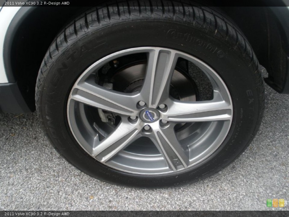 2011 Volvo XC90 3.2 R-Design AWD Wheel and Tire Photo #61612114