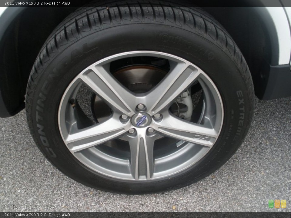 2011 Volvo XC90 3.2 R-Design AWD Wheel and Tire Photo #61612177