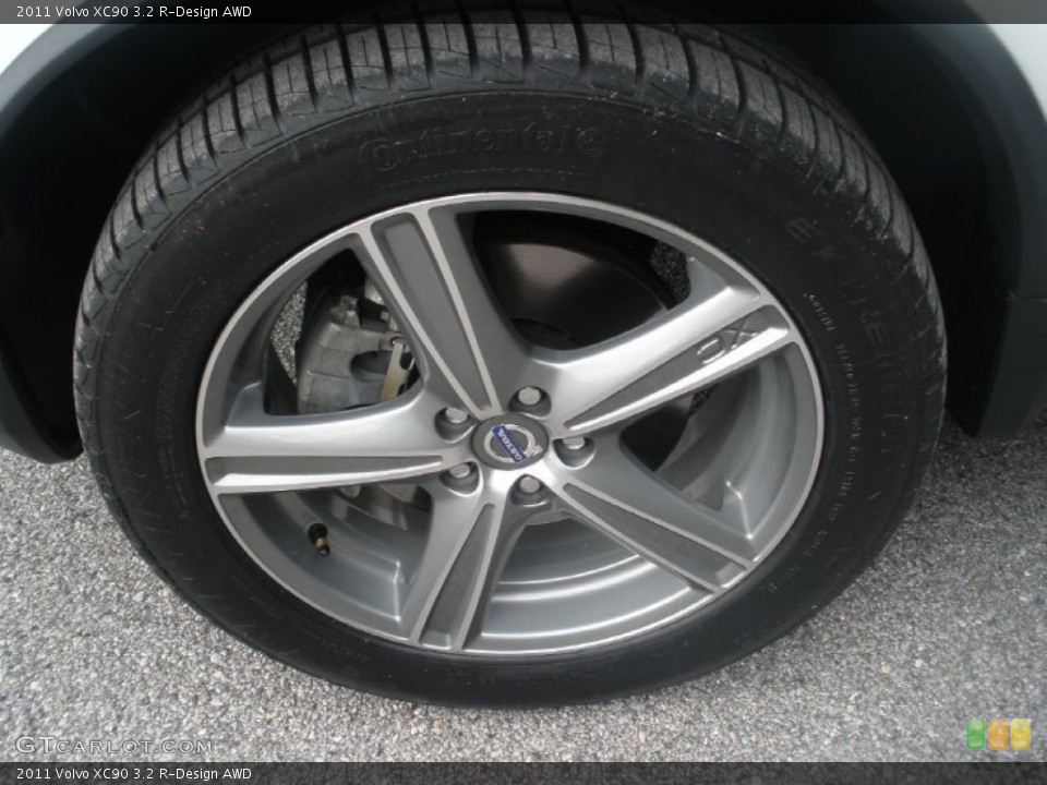 2011 Volvo XC90 3.2 R-Design AWD Wheel and Tire Photo #61612188