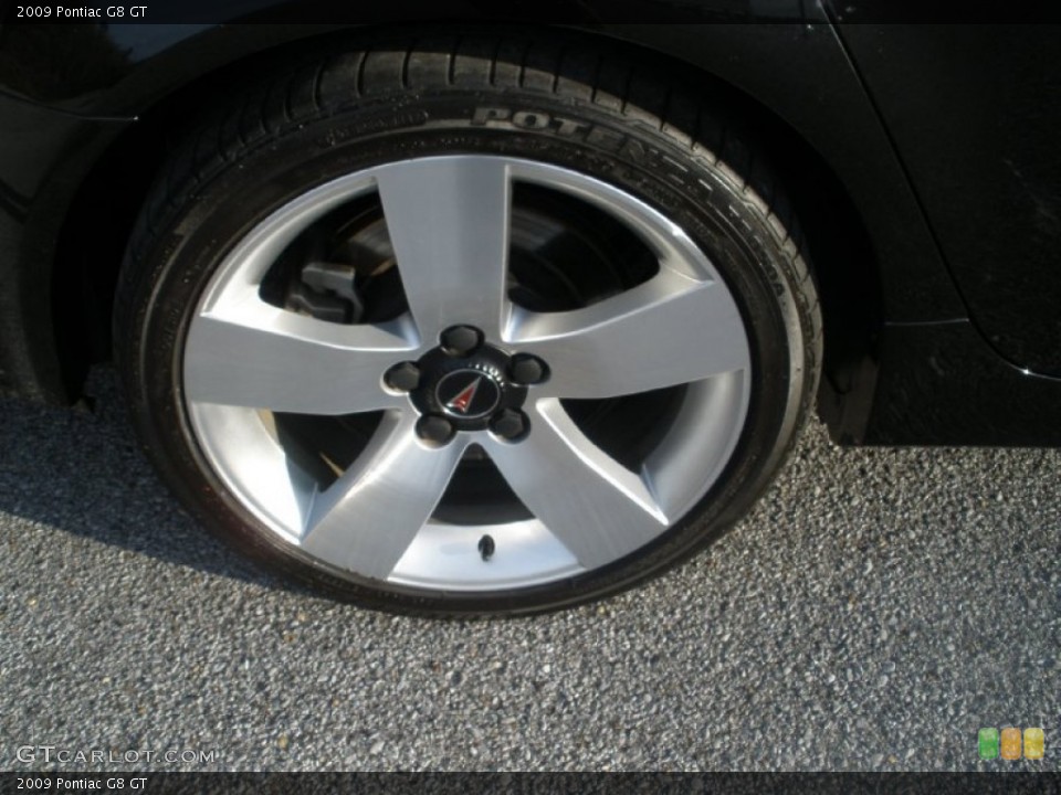 2009 Pontiac G8 GT Wheel and Tire Photo #61612719
