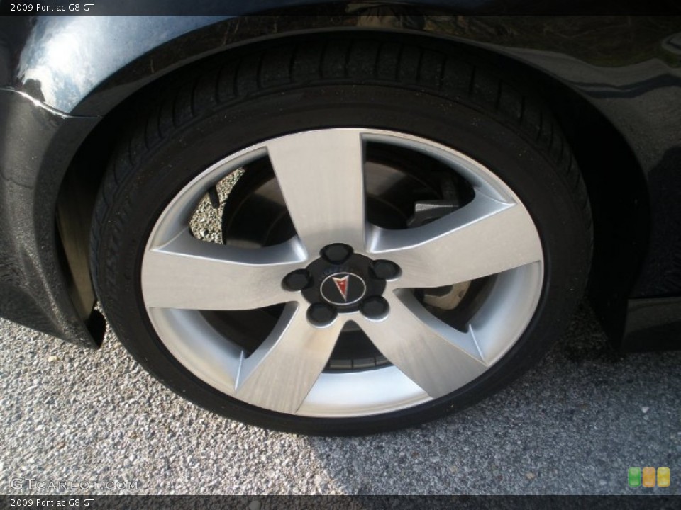 2009 Pontiac G8 GT Wheel and Tire Photo #61612728