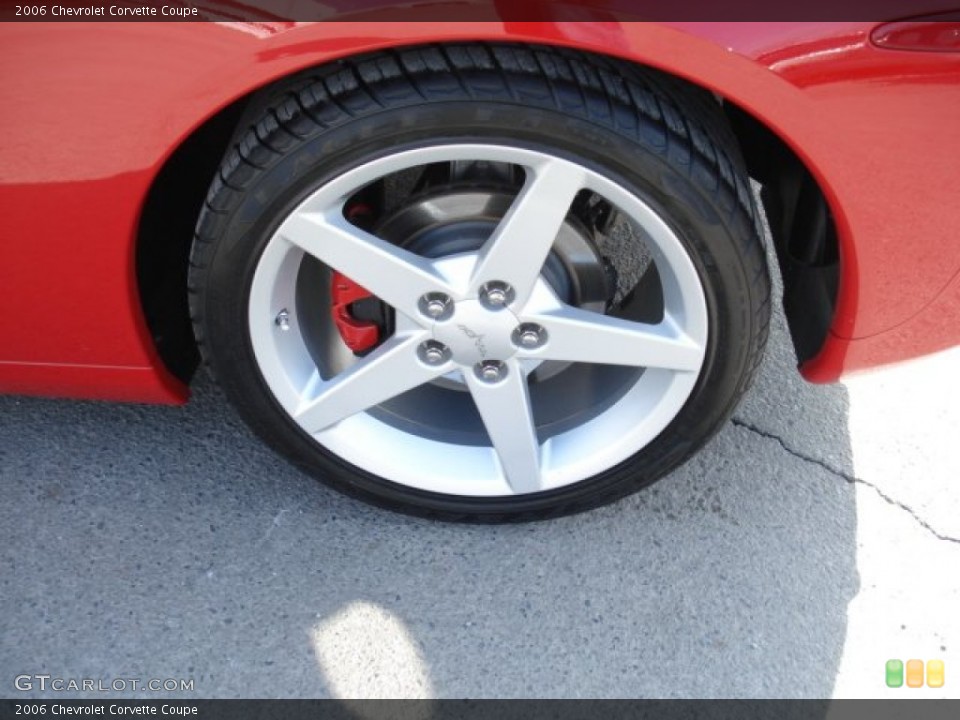 2006 Chevrolet Corvette Coupe Wheel and Tire Photo #61614920