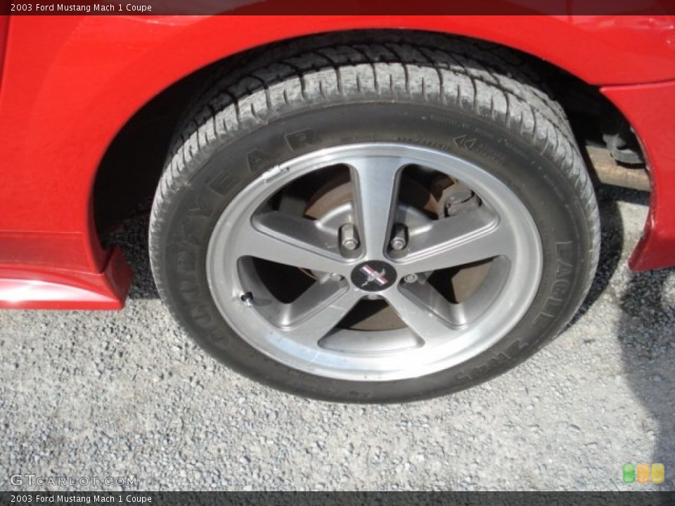 2003 Ford Mustang Mach 1 Coupe Wheel and Tire Photo #61615443