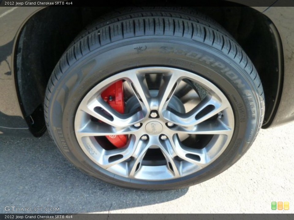 2012 Jeep Grand Cherokee SRT8 4x4 Wheel and Tire Photo #61620315
