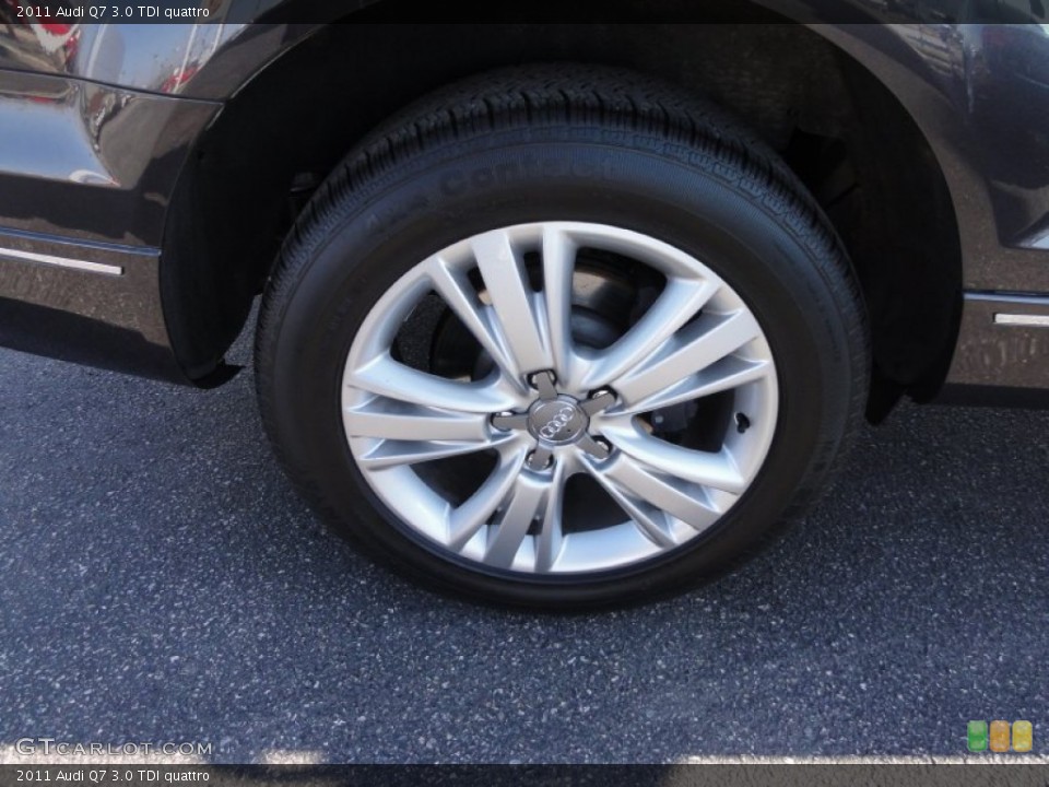 2011 Audi Q7 3.0 TDI quattro Wheel and Tire Photo #61625727