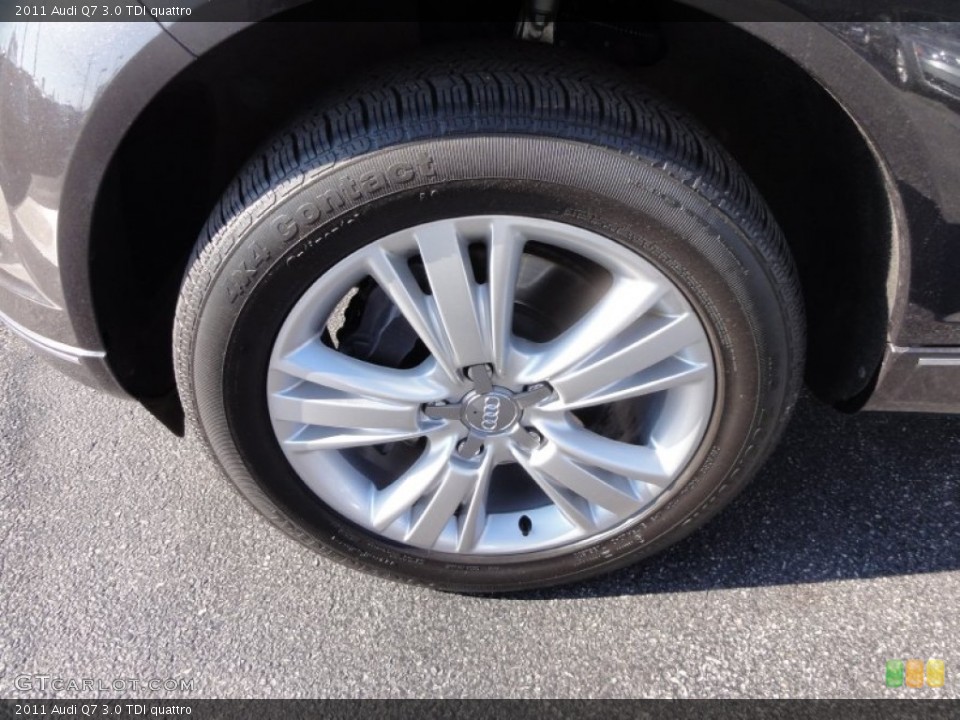 2011 Audi Q7 3.0 TDI quattro Wheel and Tire Photo #61625766