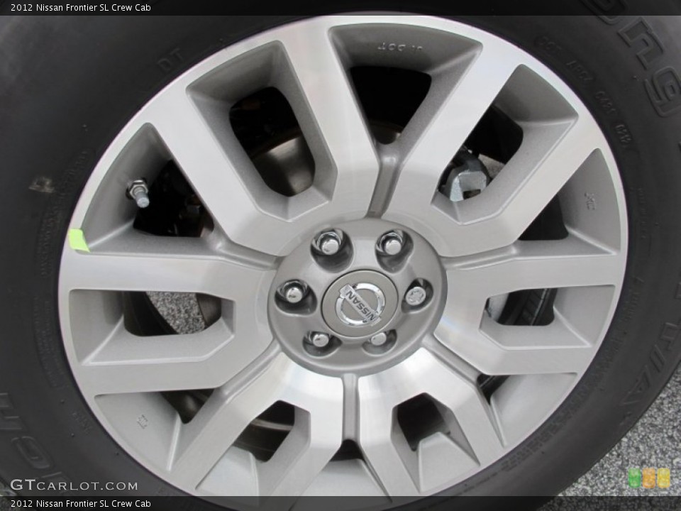 2012 Nissan Frontier SL Crew Cab Wheel and Tire Photo #61634306