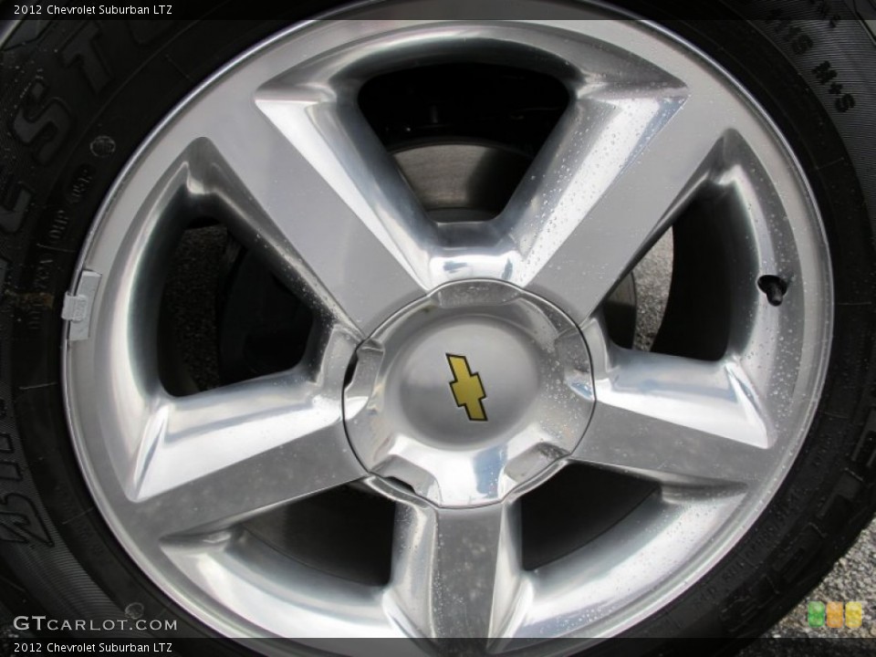 2012 Chevrolet Suburban LTZ Wheel and Tire Photo #61635311