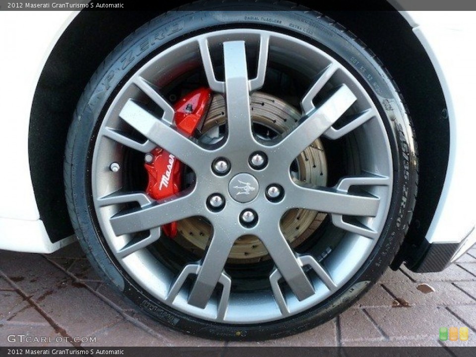 2012 Maserati GranTurismo S Automatic Wheel and Tire Photo #61636181