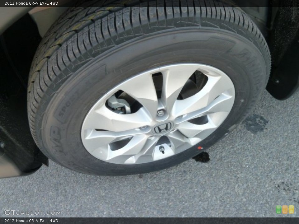 2012 Honda CR-V EX-L 4WD Wheel and Tire Photo #61637018