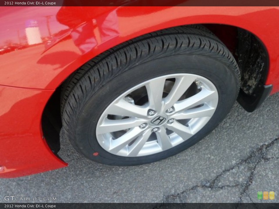 2012 Honda Civic EX-L Coupe Wheel and Tire Photo #61637132