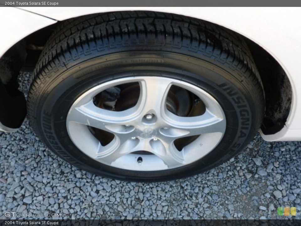 2004 Toyota Solara SE Coupe Wheel and Tire Photo #61637786