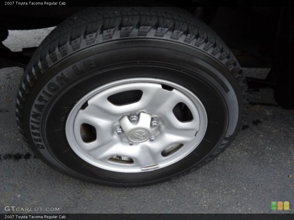 2007 Toyota Tacoma Regular Cab Wheel and Tire Photo #61638374