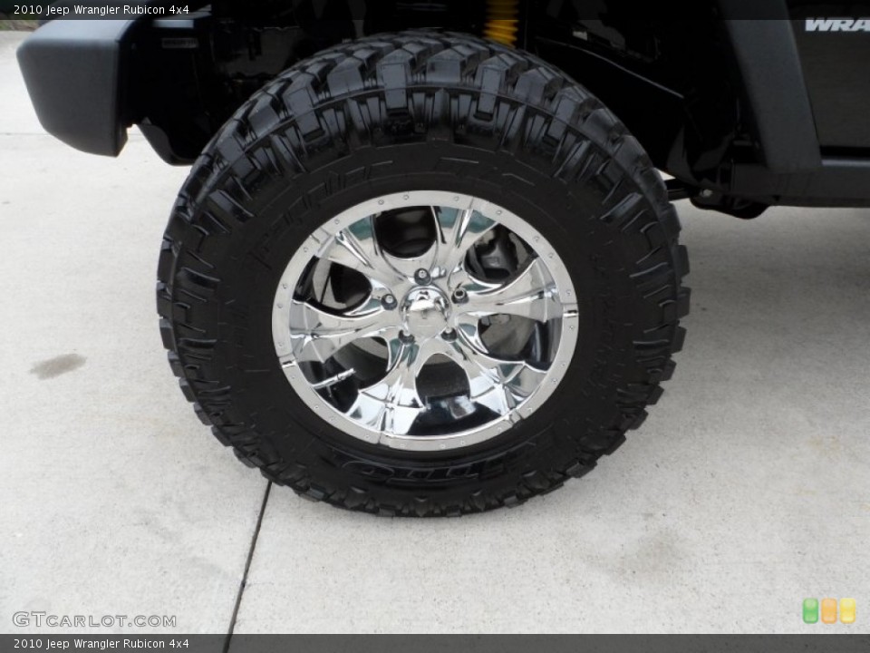 2010 Jeep Wrangler Custom Wheel and Tire Photo #61643003